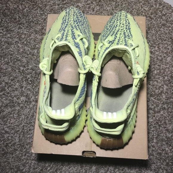 ADIDAS YEEZY BOOST 350 V2 SEMI FROZEN YELLOW main image 5